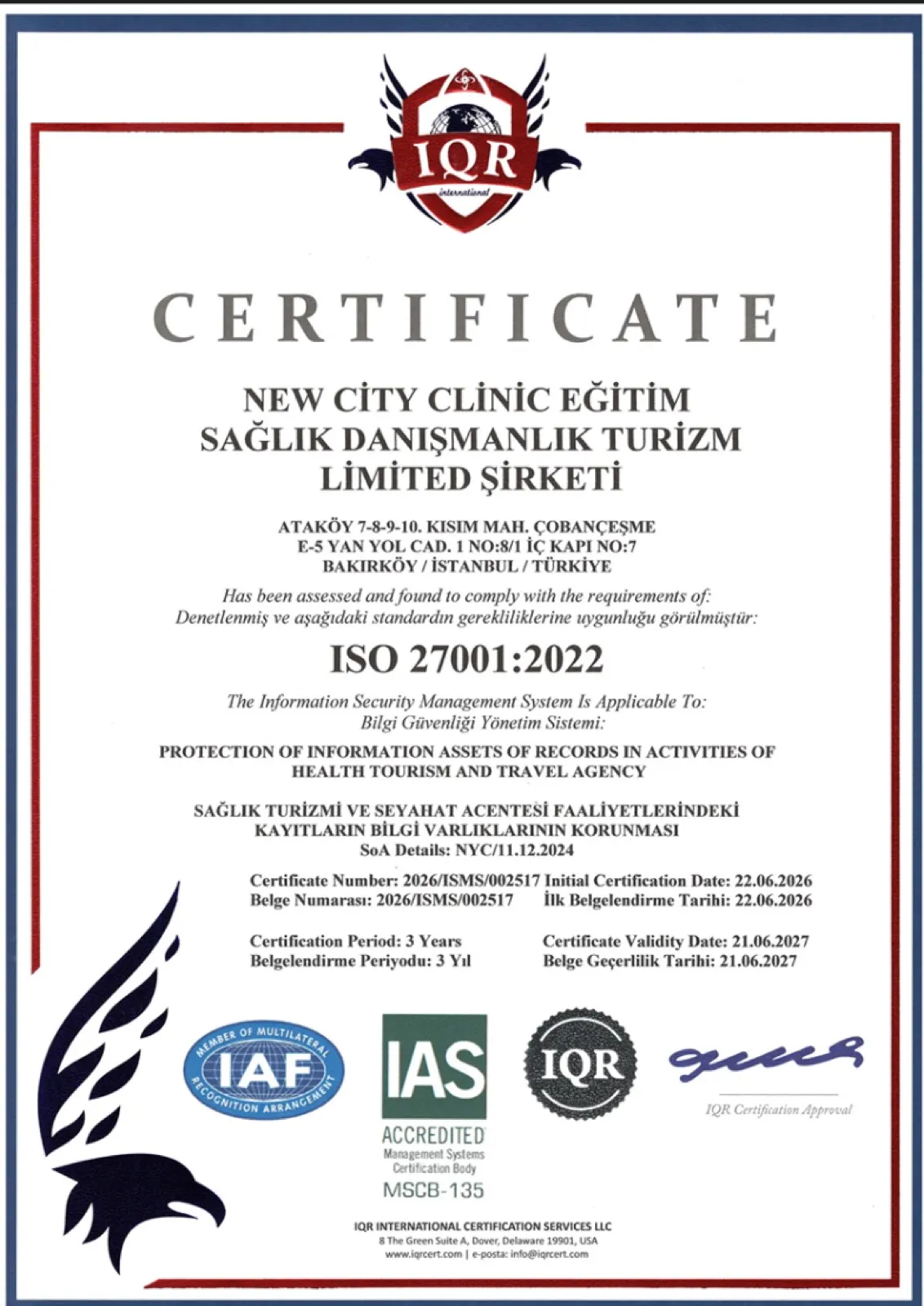 ISO 27001:2022