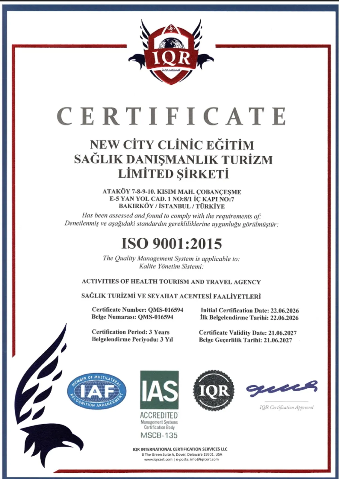 ISO 9001:2015